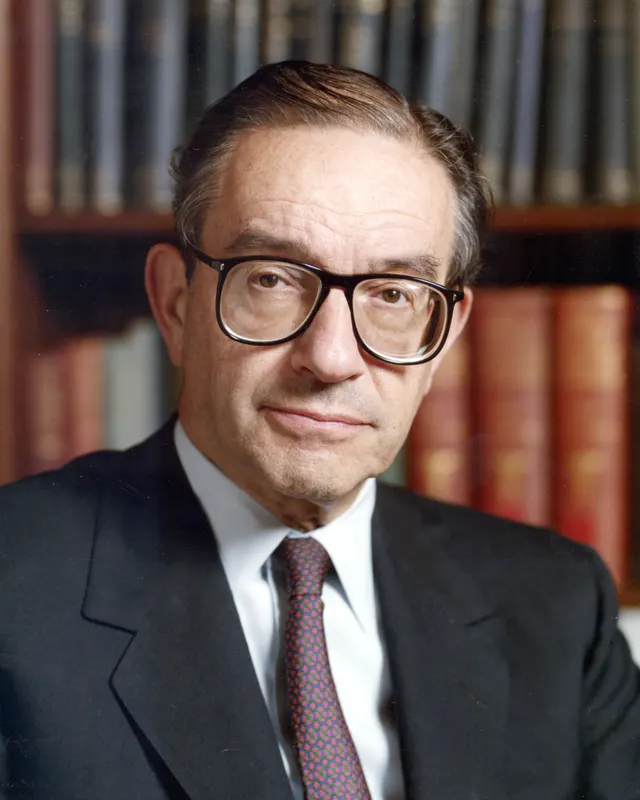 Portrait of Alan Greenspan