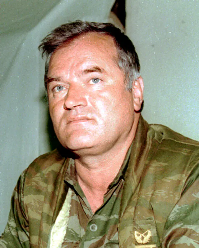 Portrait of Ratko Mladić