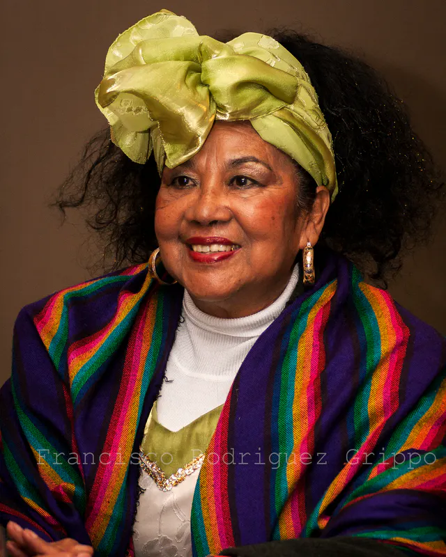 Portrait of Sonia Bazanta Vides, known as Totó la Momposina