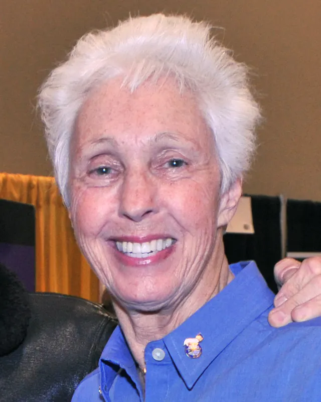 Portrait of Wally Funk