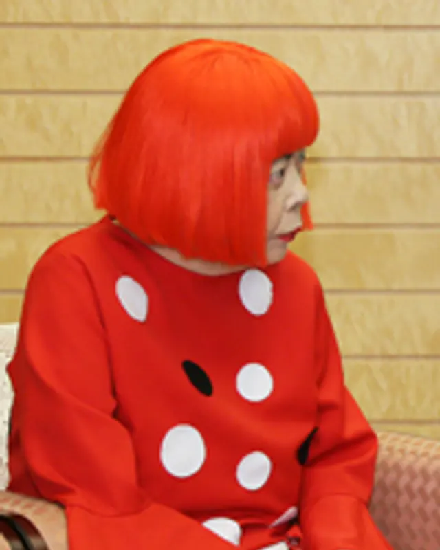 Portrait of Yayoi Kusama